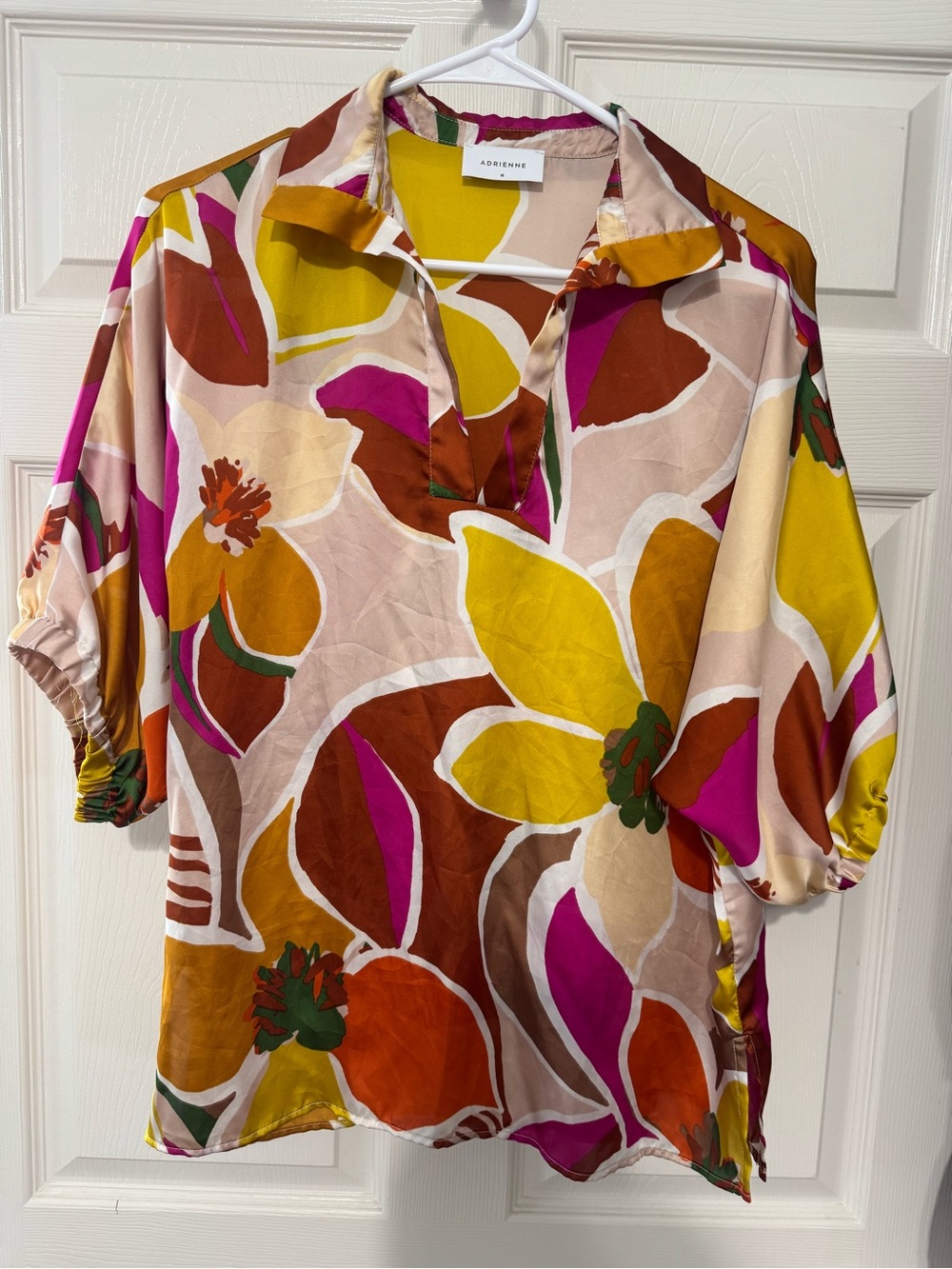 Adrienne Multicolor Floral Blouse